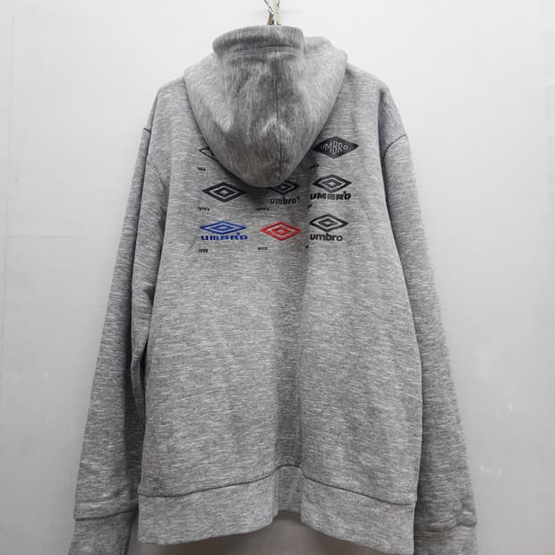 엄브로 빅포켓 멀티 로고 풀집업 후드집업 2XL(XL)