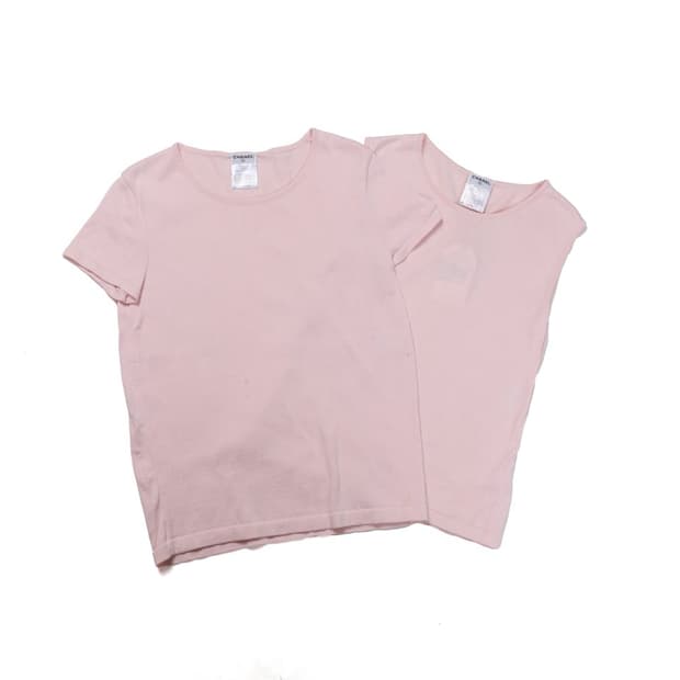 샤넬 Chanel T-shirt Sleeveless Set Up