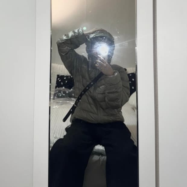 무신사 스탠다드 스포츠 패딩 자켓