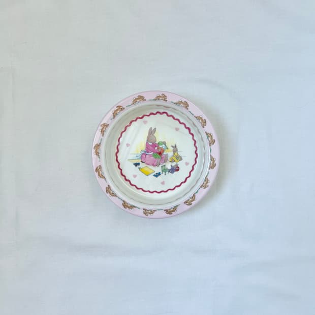 bunnykins cereal bowl