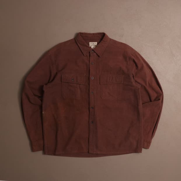 엘엘빈 헤비코튼 워크셔츠 A1403