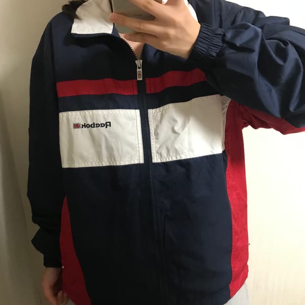 빈티지 리복 스포티 올드스쿨 바람막이 