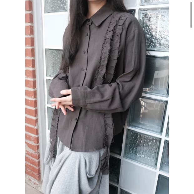 콜하그 프릴 셔츠