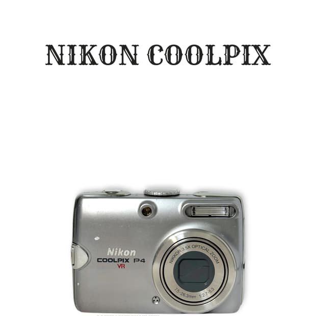 니콘 쿨픽스 P4(coolpix p4) 빈티지 디지털 카메라 디카