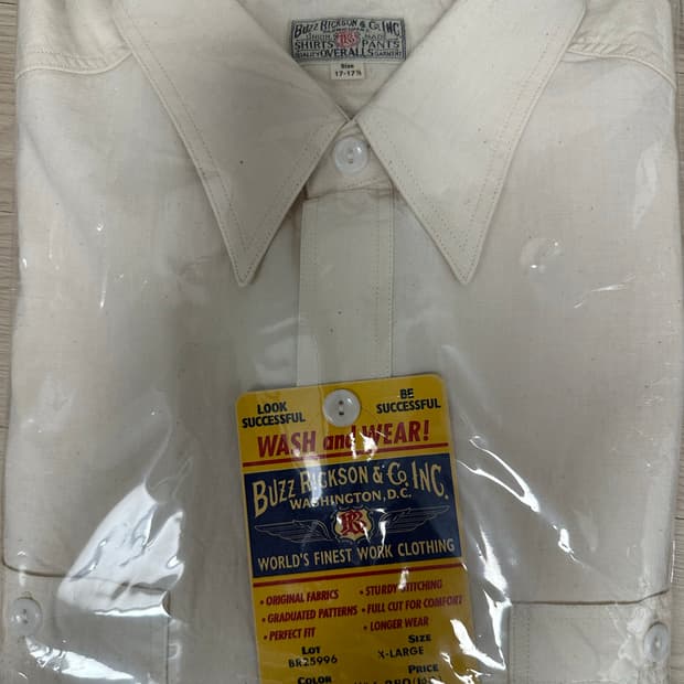 버즈릭슨 샴브레이셔츠 XL 새상품