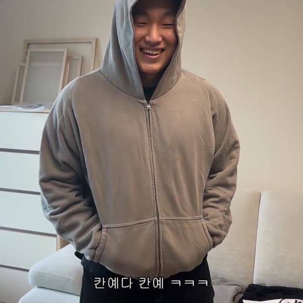 이지갭 후드집업 토프 L