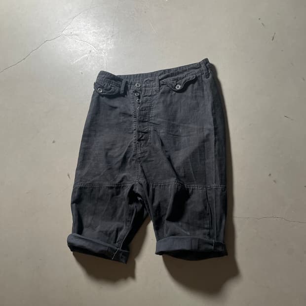 KZ Atelier Garment Dyed Wide Shorts