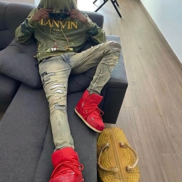 문부츠 라이트 패딩부츠 로우 스노우 42