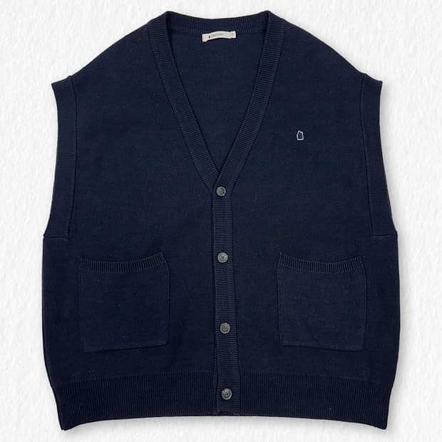 꼬모니노즈 니트 조끼