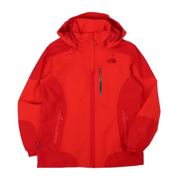 노스페이스 우먼스 레드 고어텍스 자켓