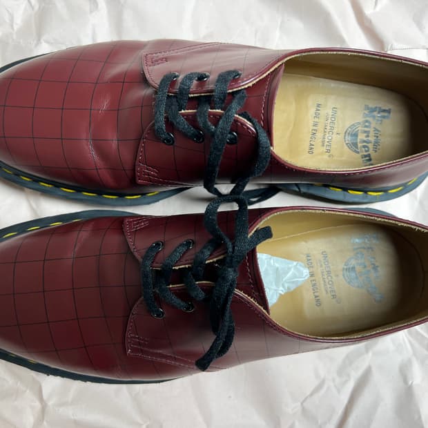 닥터마틴 언더커버 1461 체리레드 uk9