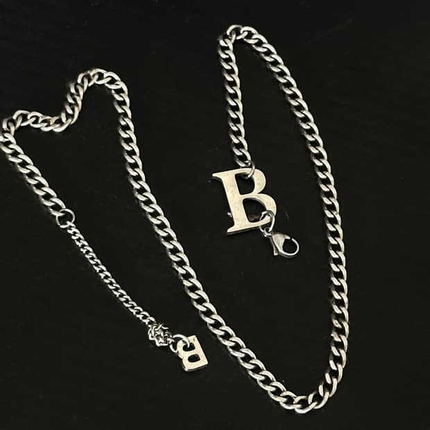 Odor 오도어 B 로고 목걸이