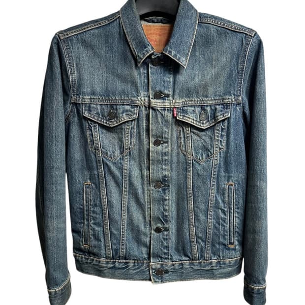 리바이스 (Levis) 워싱 트러커 데님자켓