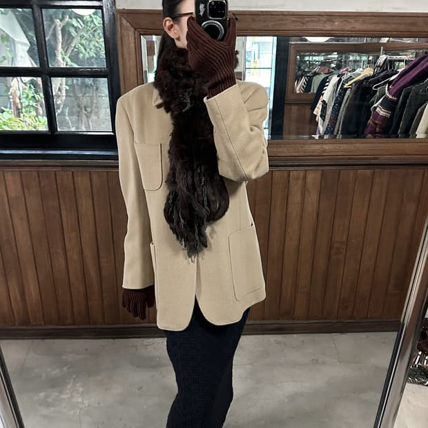 BURBERRY london heritage wool jacket