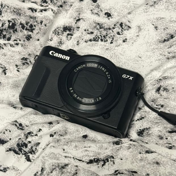 캐논 g7x mark2 디지털카메라 팝니다.