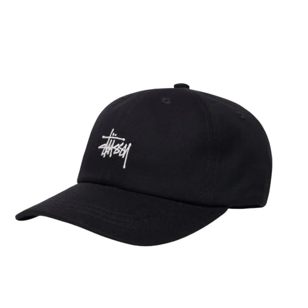 스투시 베이직 스탁 로우 프로 캡 블랙