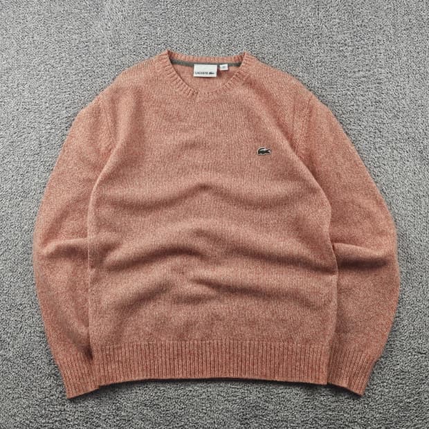 라코스테 울마크 블렌드 크루넥 니트 스웨터 ( L ) / 10627