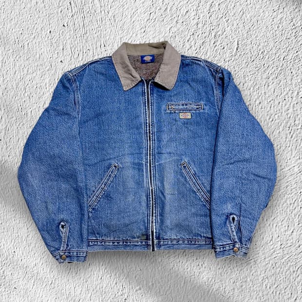 90s 디키즈 데님 디트로이트 워크자켓