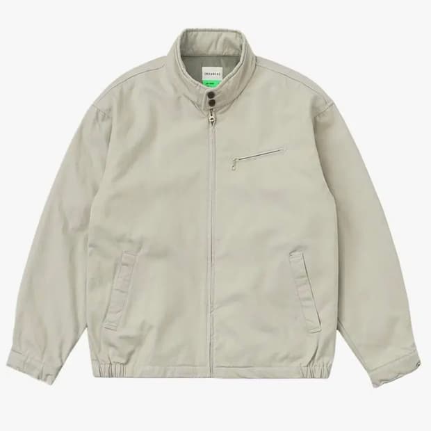 [L] 카키스 워시드 클럽 자켓 세이지