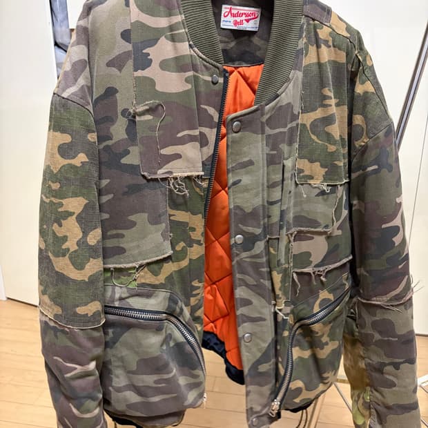 앤더슨벨 카모 봄버 라지
