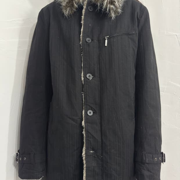 louis chavlon fur detail jacket