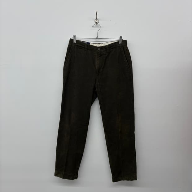 폴로 랄프로렌 브라운 코듀로이 바지 남30