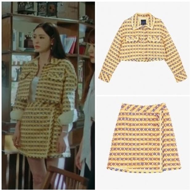 Sjyp 트위드 치마