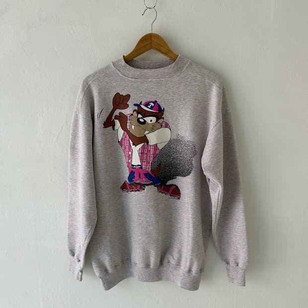 90' Warner bros Taz USA Sweatshirt. 
