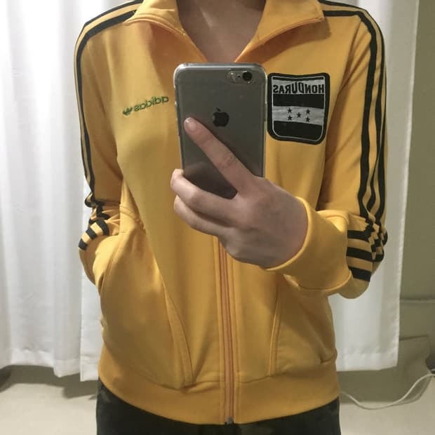 아디다스 온두라스 옐로우 노초 져지 트랙탑 90