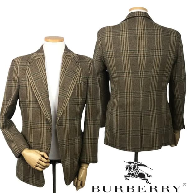(m) 90s 버버리 블레이저자켓 burberry 버버리빈티지 체크자켓