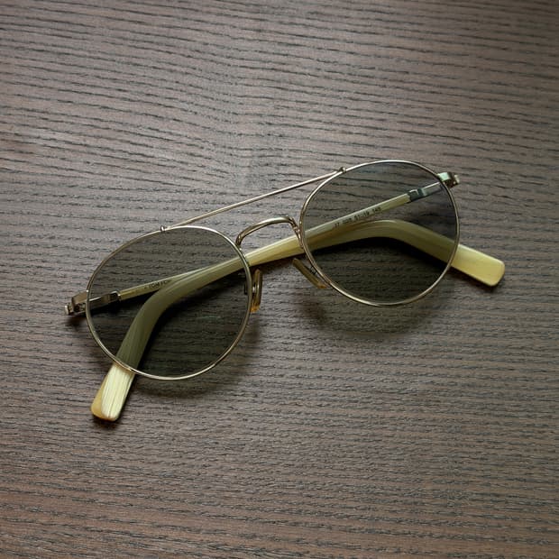 TOM FORD 라운드 골드 메탈 안경 (선글라스)