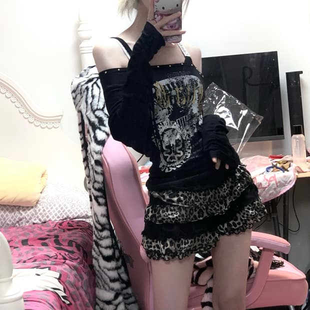 [ 펑크 랜박 ] 펑크 y2k 빈티지 등등