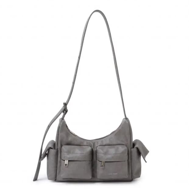 세이모온도 포켓 머그백 M 브러쉬드 그레이 (+더스트백)