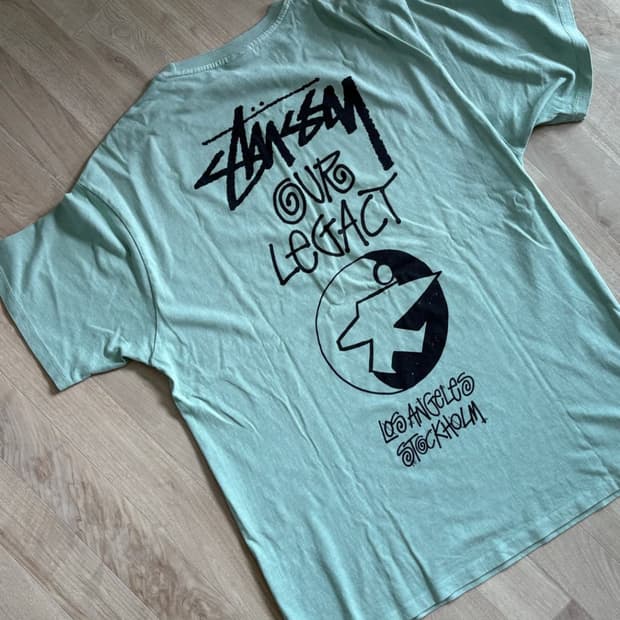 스투시 아워레가시 티셔츠 