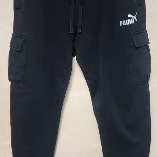 푸마 남성 기모 카고조거팬츠L 실측xl 상태굿