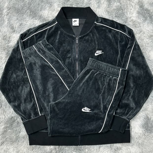 나이키 nsw 벨벳 트레이닝세트 XXL