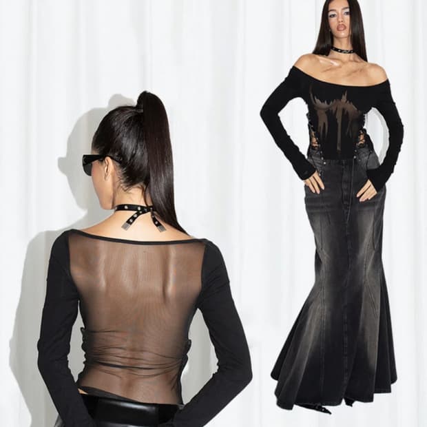 corset t-shirt