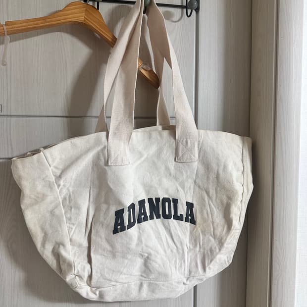 ADANOLA 아이보리 에코백