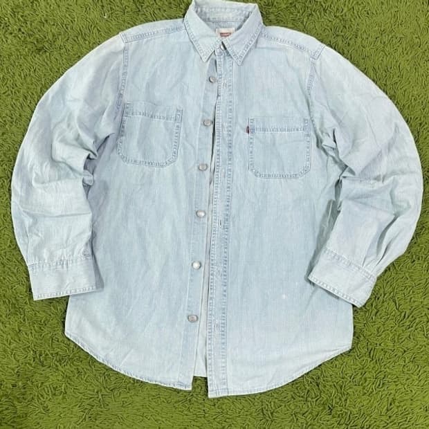 리바이스 데님셔츠 긴팔셔츠 95/M