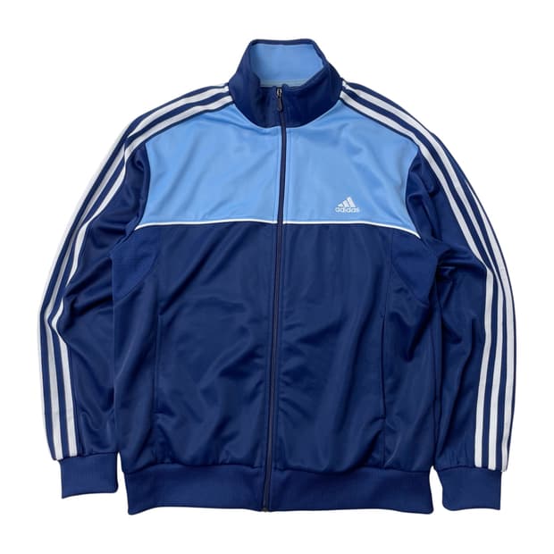 [택포] 아디다스 져지 삼선 스카이블루 105