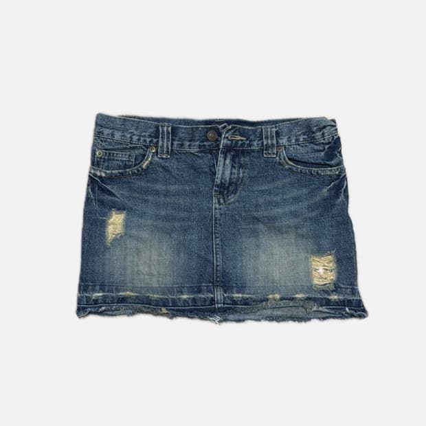y2k 데님스커트 