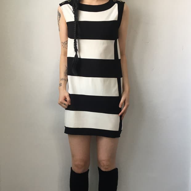 Max & co stripe pattern onepiece