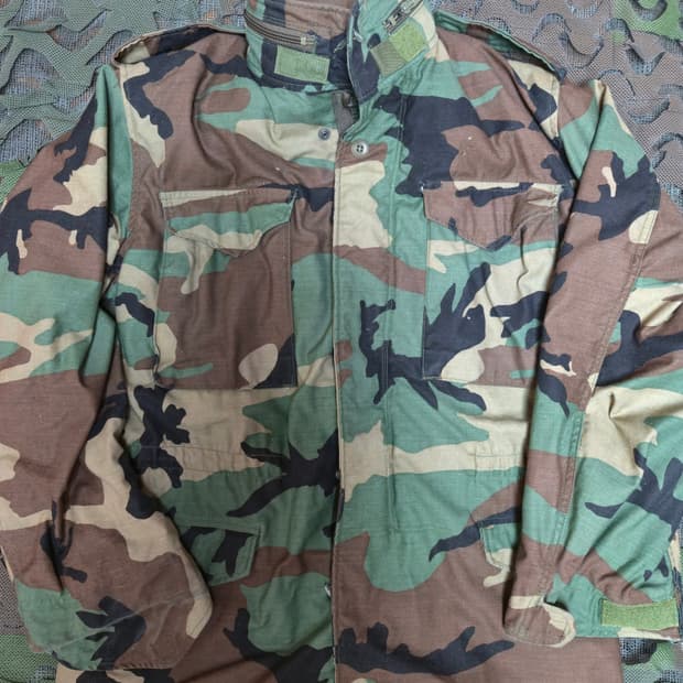 미군 우드랜드 m65 야상 필드자켓 야전잠바