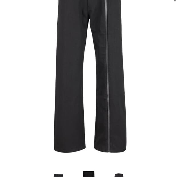 Jabberwocky P4DC calf skin pants 