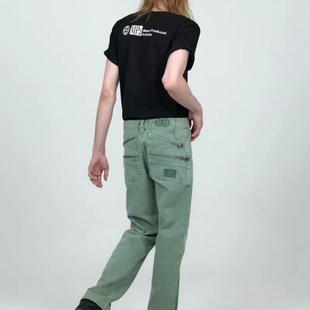 MPa SPLIT POCKET PANTS 플라스틱프로덕트 팬츠 에메랄드