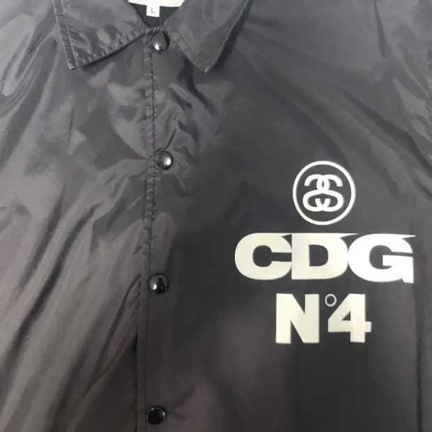 CDG 스투시 코치 자켓