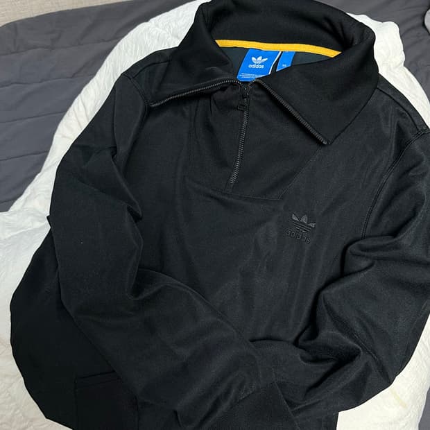 아디다스 파이어버드 반집업 드릴탑 라지