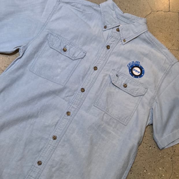 Carhartt 칼하트 연청 반팔셔츠