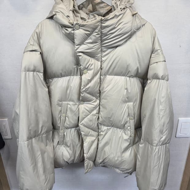 버킨 오버핏 패딩 프리 