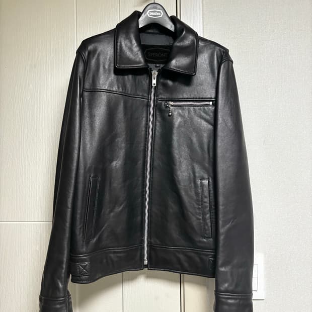 Sperone 스페로네 라이더 레더자켓 S